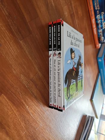 Lot de 3 livres : Lili et Max