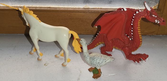 Lot de figurines animaux animal Bullyland et Plastoy - photo numéro 2