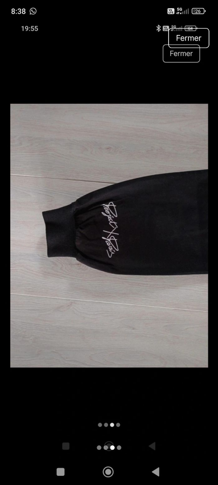 Pantalon projet x paris noir - photo numéro 3