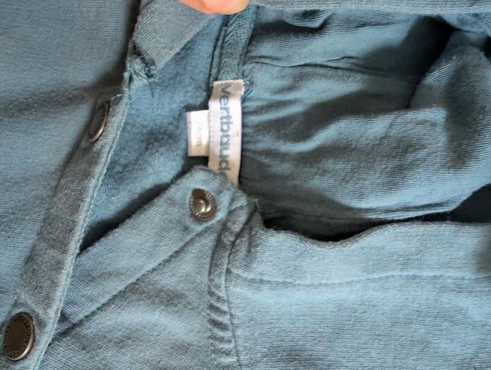 Pull a capuche bébé garçon 12 mois - photo numéro 2