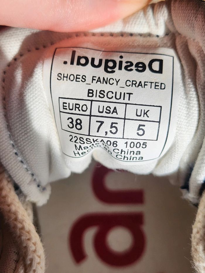 Basket sneakers Desigual 38 - photo numéro 8
