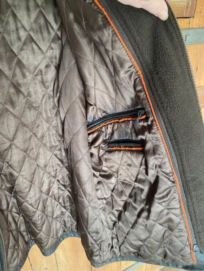 Veste homme en cuir véritable - photo numéro 7