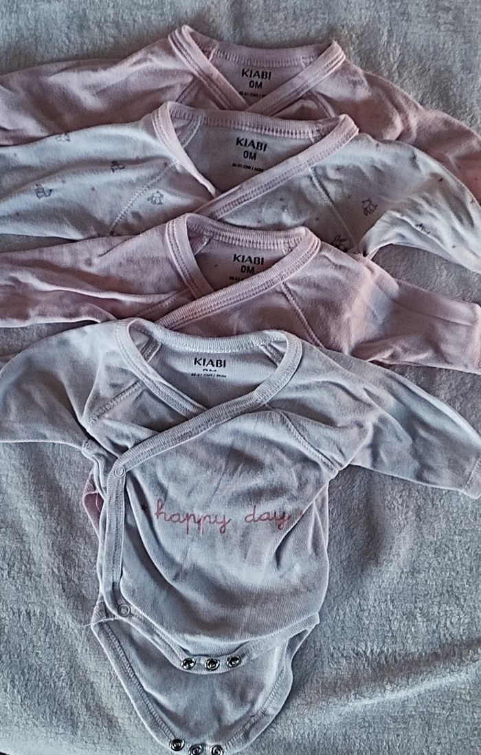 Lot body taille naissance / 0 mois