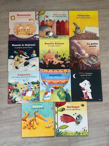 Mes p’tits albums auzou - 2,9 l’unité - 11livres