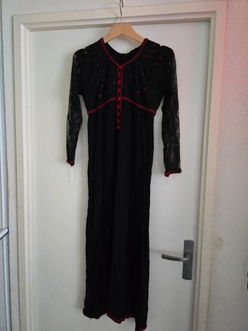 Robe avec dentelle taille unique