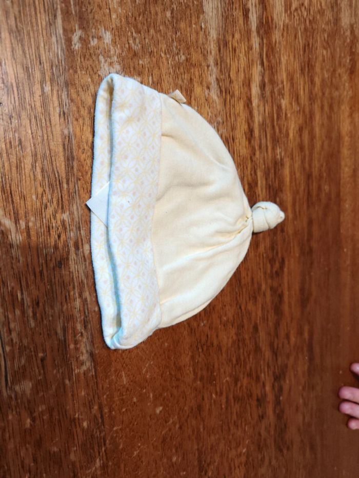 Bonnet jaune Winnie naissance - photo numéro 2