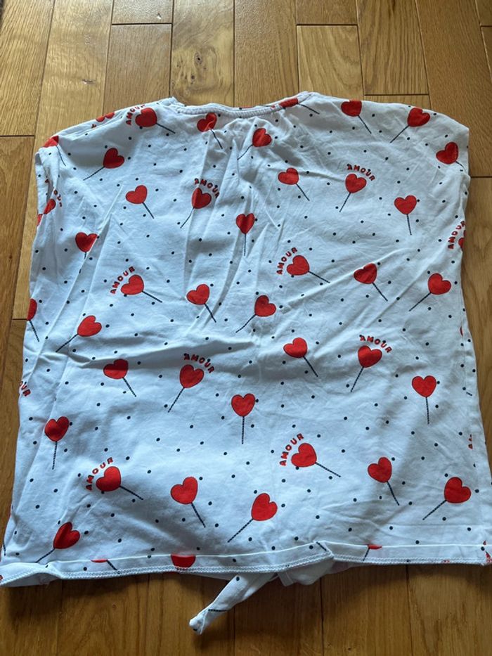 T-shirt coeur - photo numéro 2