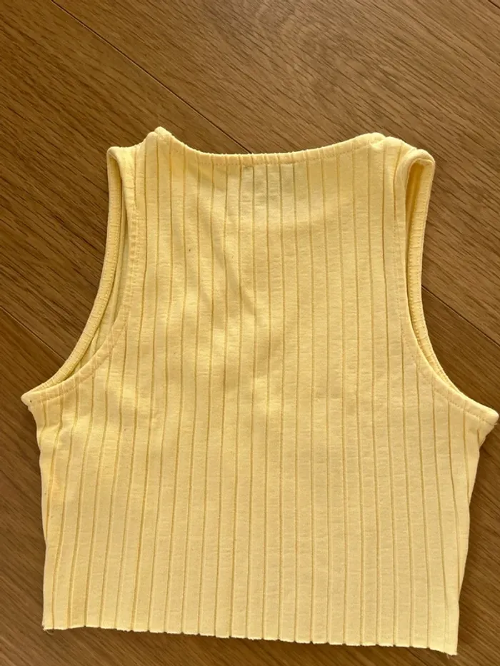 Teeshirt jaune Jennyfer taille S - photo numéro 5