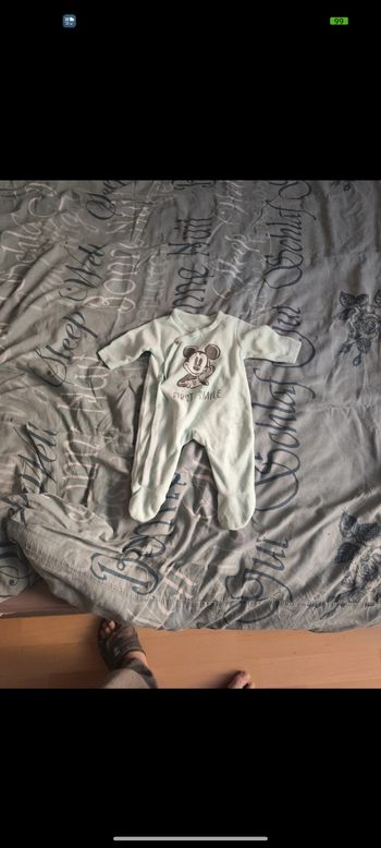 Pijama 1/3 mois neuf