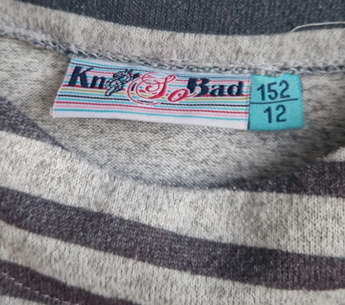 👗Tunique à rayures Rock Kn So Bad Taille 12 ans - photo numéro 4