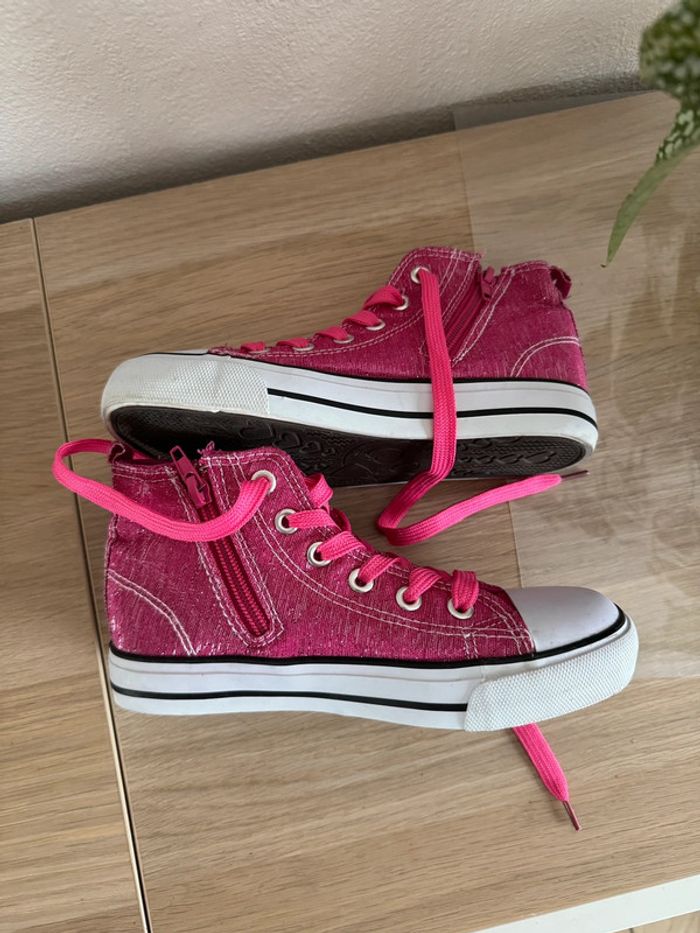 Baskets montantes Fuchsia à P33 - photo numéro 2