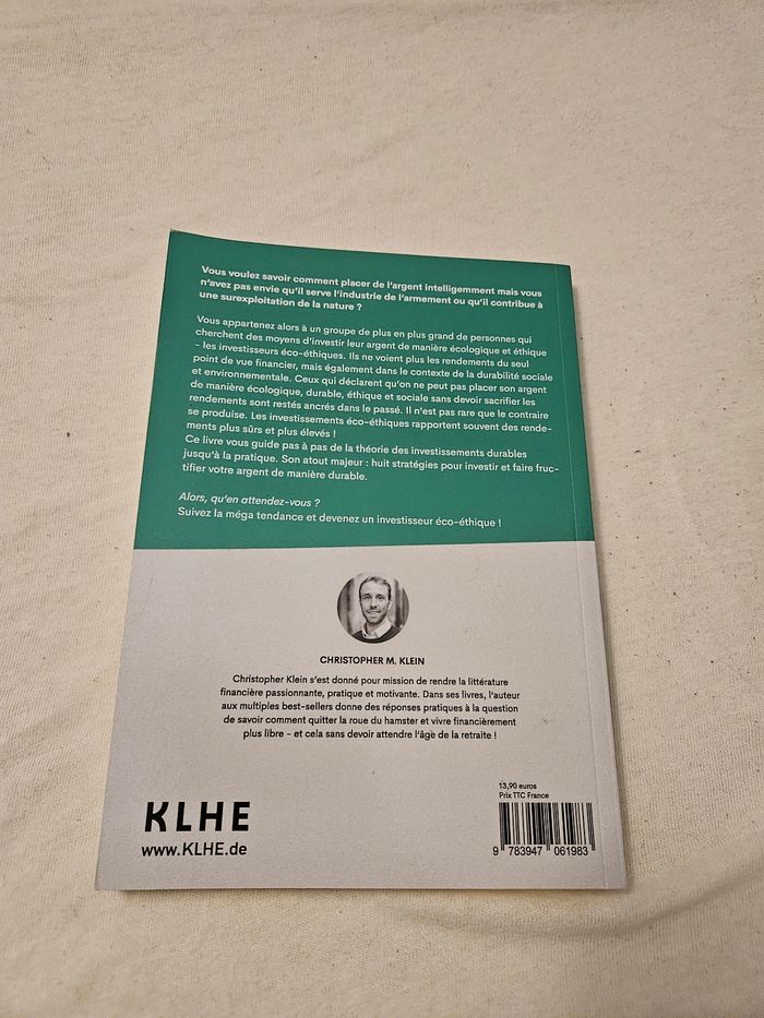 Livre Investir éco-éthique - photo numéro 2