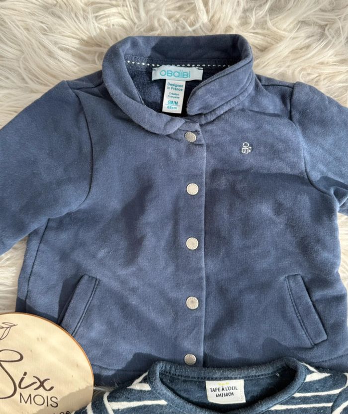 Lot de gilets bébé fille - photo numéro 3