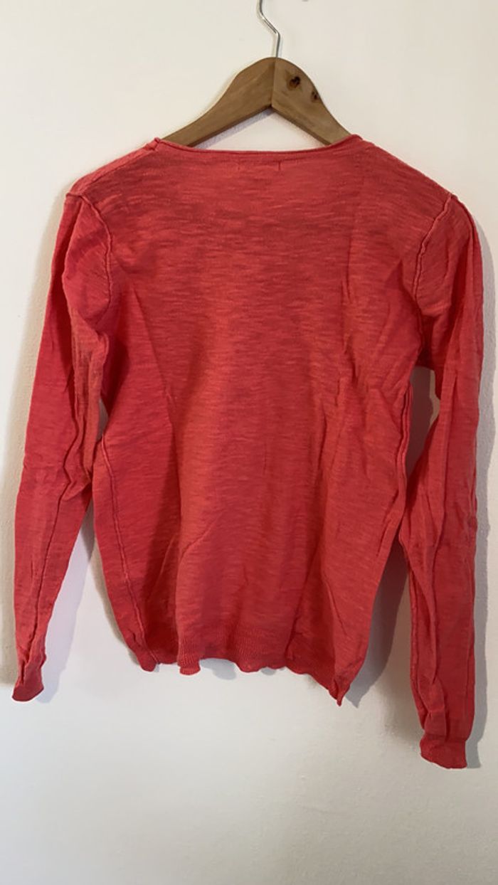 Pull fin corail - photo numéro 3