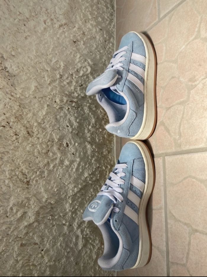 Adidas campus bleu clair - photo numéro 5
