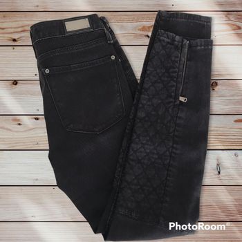 Jean slim noir Zara Woman taille 34/XS