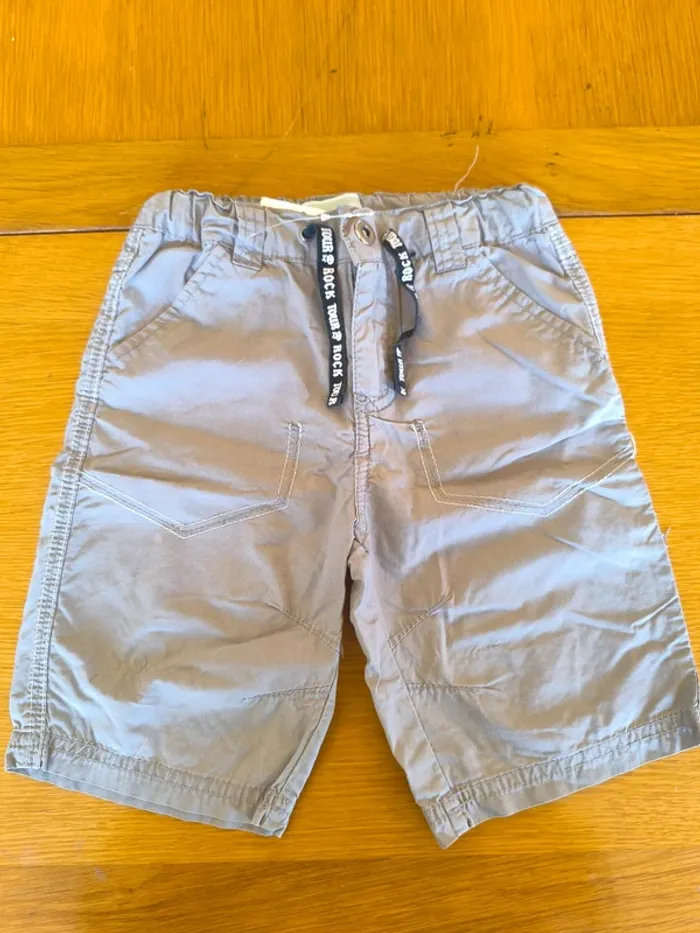 310740 short gris garçon 36 mois kimbaloo