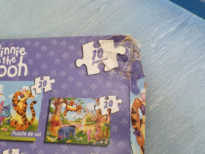 Pack de 10 puzzles winnie l'ourson - photo numéro 2