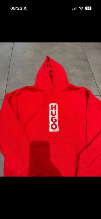 Sweat à capuche boss 14 ans 
