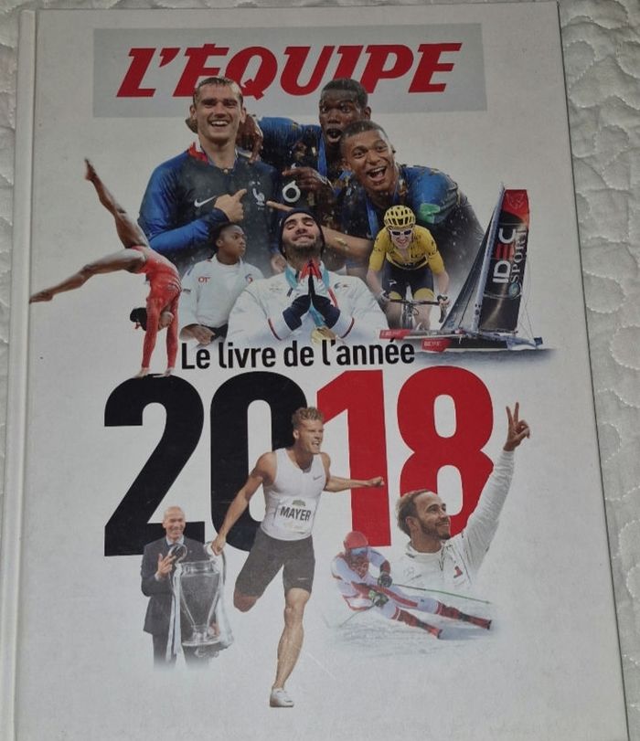 Livre de l'année de l'équipe 2018