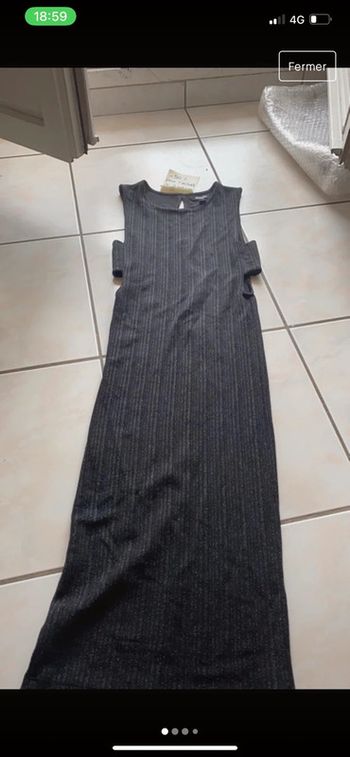 Robe crayon brillante xs