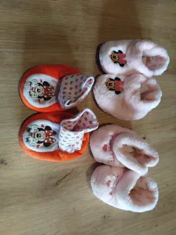 Lots de 3 paires de Chaussons bébé 3/6 mois