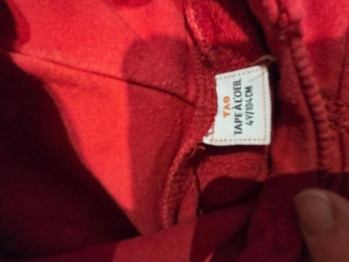 Lot sweat à capuche 4 ans - photo numéro 4