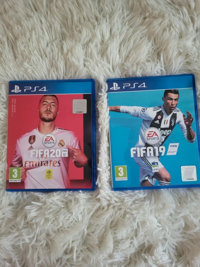 Fifa 2019 et fifa 2020 ps4