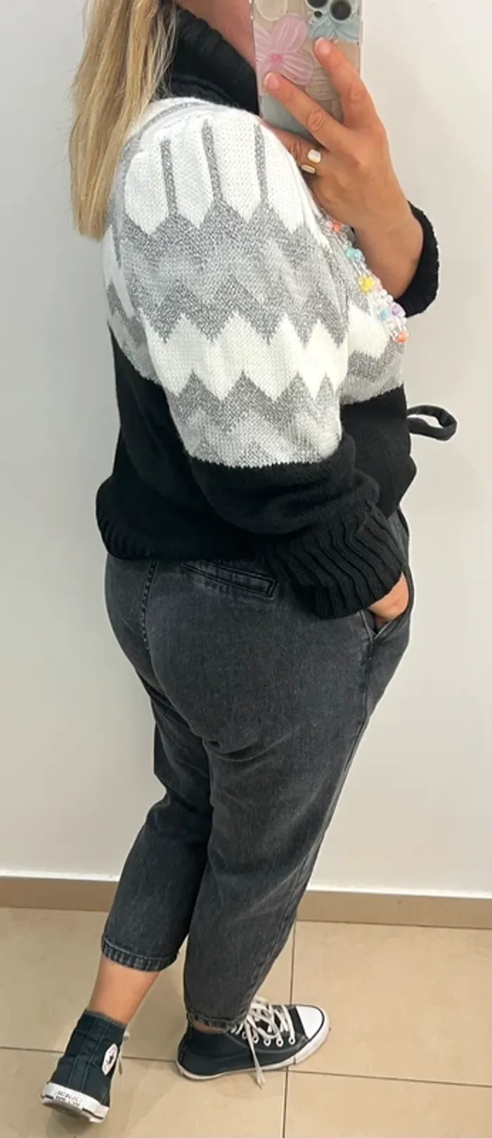 Pull Col Roulé Made In Italy - photo numéro 6