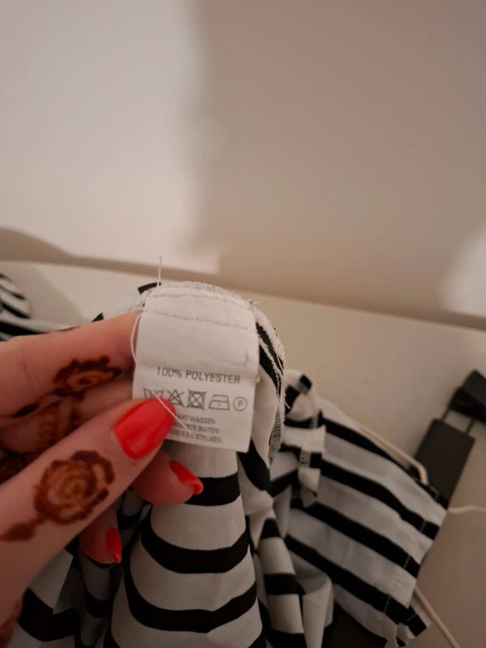 Chemise longue rayée Bel & Bo taille S 36 - photo numéro 15