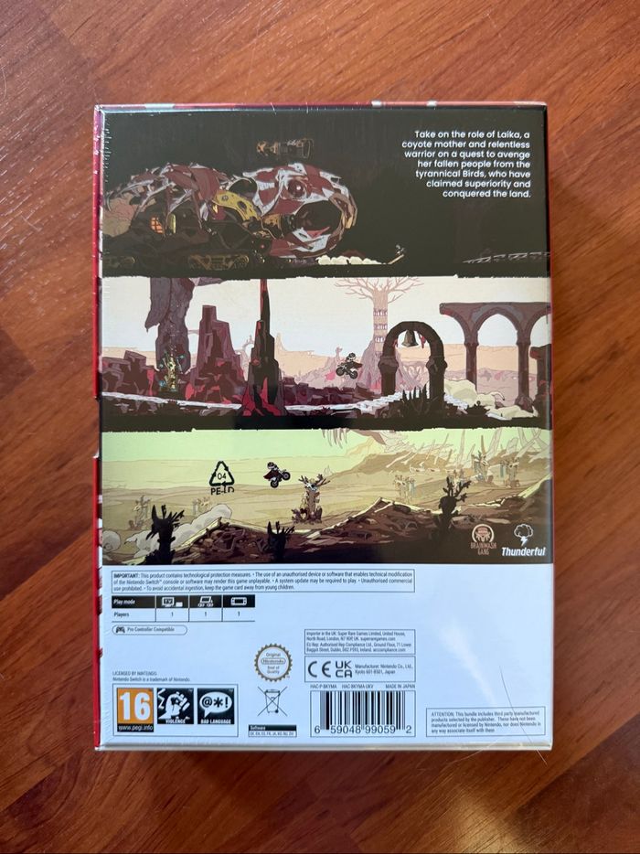 DE#6 : Laika : Aged through Blood Deluxe Edition, Jeu Nintendo Switch, NEUF sous blister. - photo numéro 2