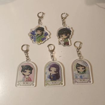 Manga les carnets de l'apothicaire lot de 5 portes clés