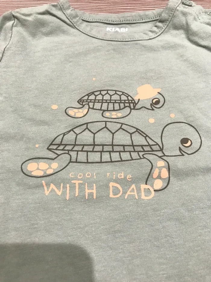 Teeshirt + short 9 mois Kiabi 🍋 - photo numéro 7