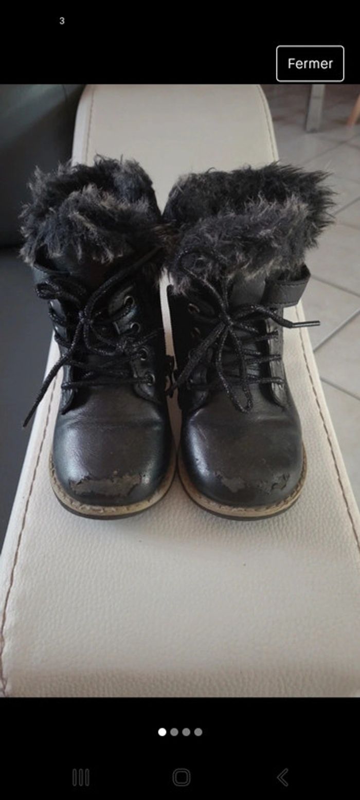 Bottines/bottes fille taille 24