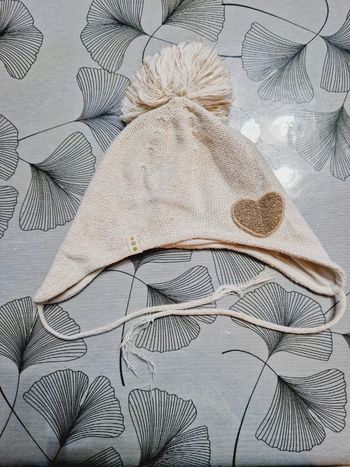 Bonnet dpam beige taille 50 cms