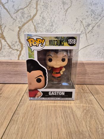 Figurine funko pop Disney Vilains Gaston 1518 neuf