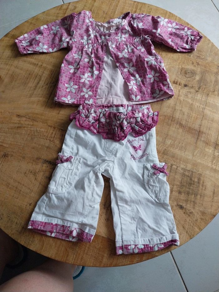 lot vêtements 1m fille - photo numéro 2