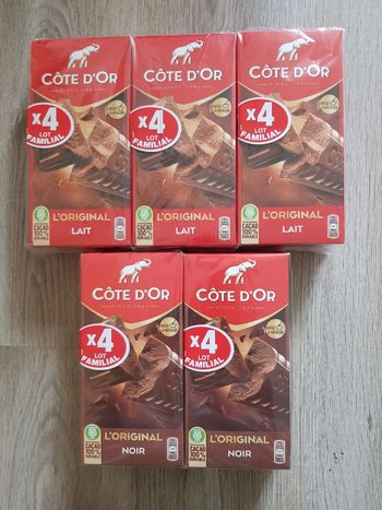 Tablettes côte d'or