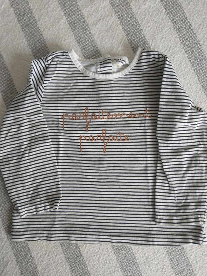 T shirt 18mois tape à l'oeil