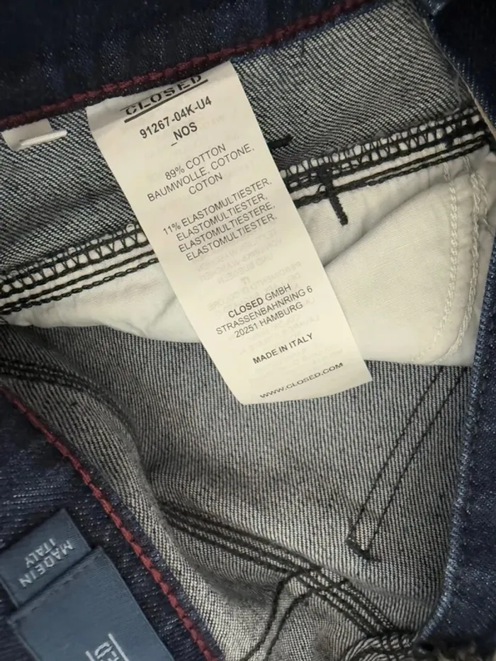 Jeans Closed Pedal Cape femme neuf avec étiquette taille  42 - photo numéro 10