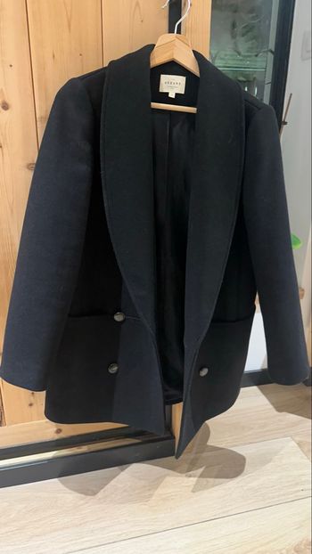 Manteau James Sézane noir