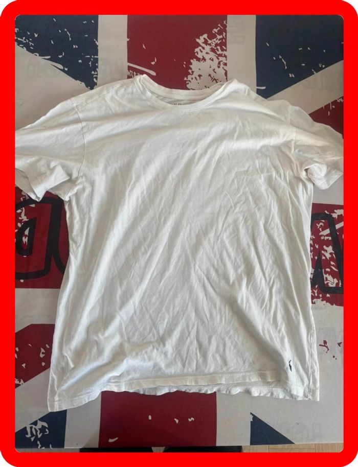 T-shirt polo Ralph Lauren taille Xl blanc