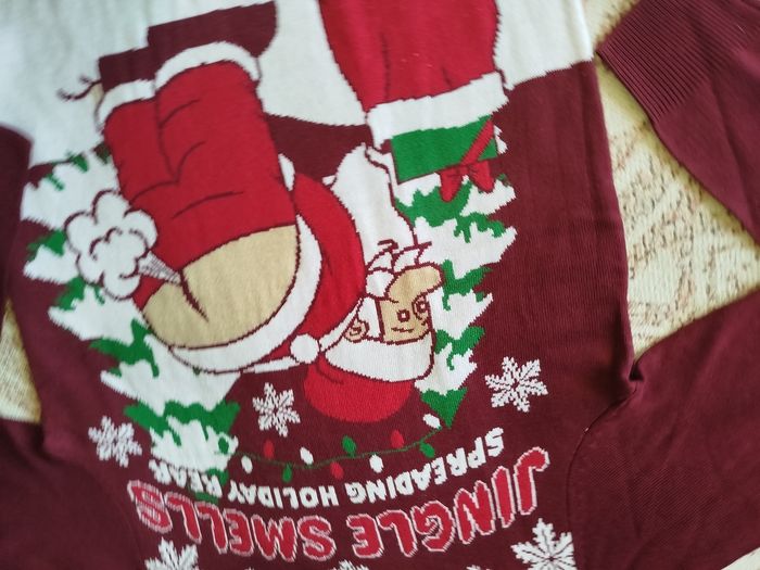 🎅 Pull de Noël "Père Noël qui pète" - photo numéro 8