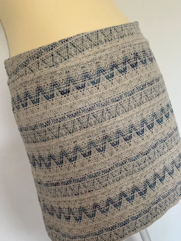Jupe courte à motifs Lely Wood – Taille S - photo numéro 2
