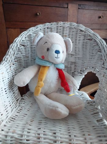 #4 Doudou pantin ours Lulu & Maël P'tit Bisou