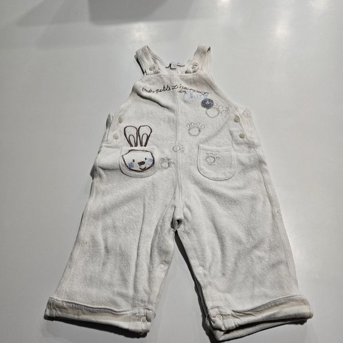 Salopette sur pyjama - kimbaloo - 9 mois