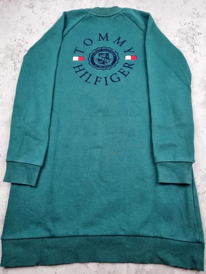 Robe pull Tommy Hilfiger verte XS Femmes - photo numéro 4