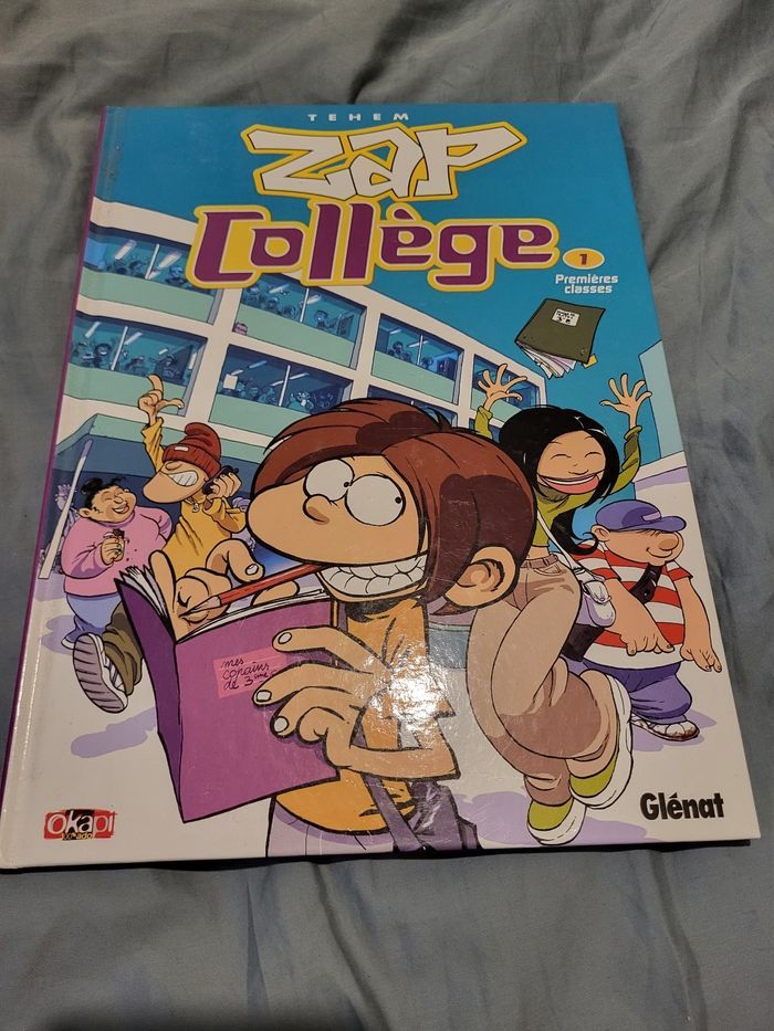 Bande dessinée Zap Collège Tome 1 premières classes