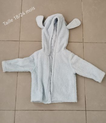 Veste polaire taille 18 /24,mois