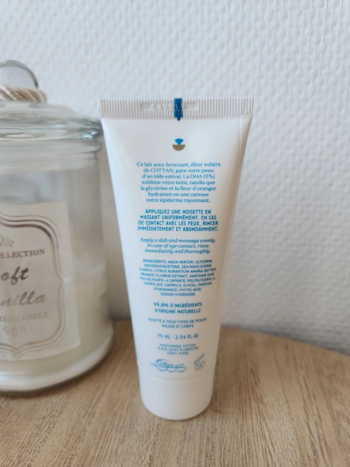🌺Lait de fleurs auto bronzant Cottan🌺 - photo numéro 3